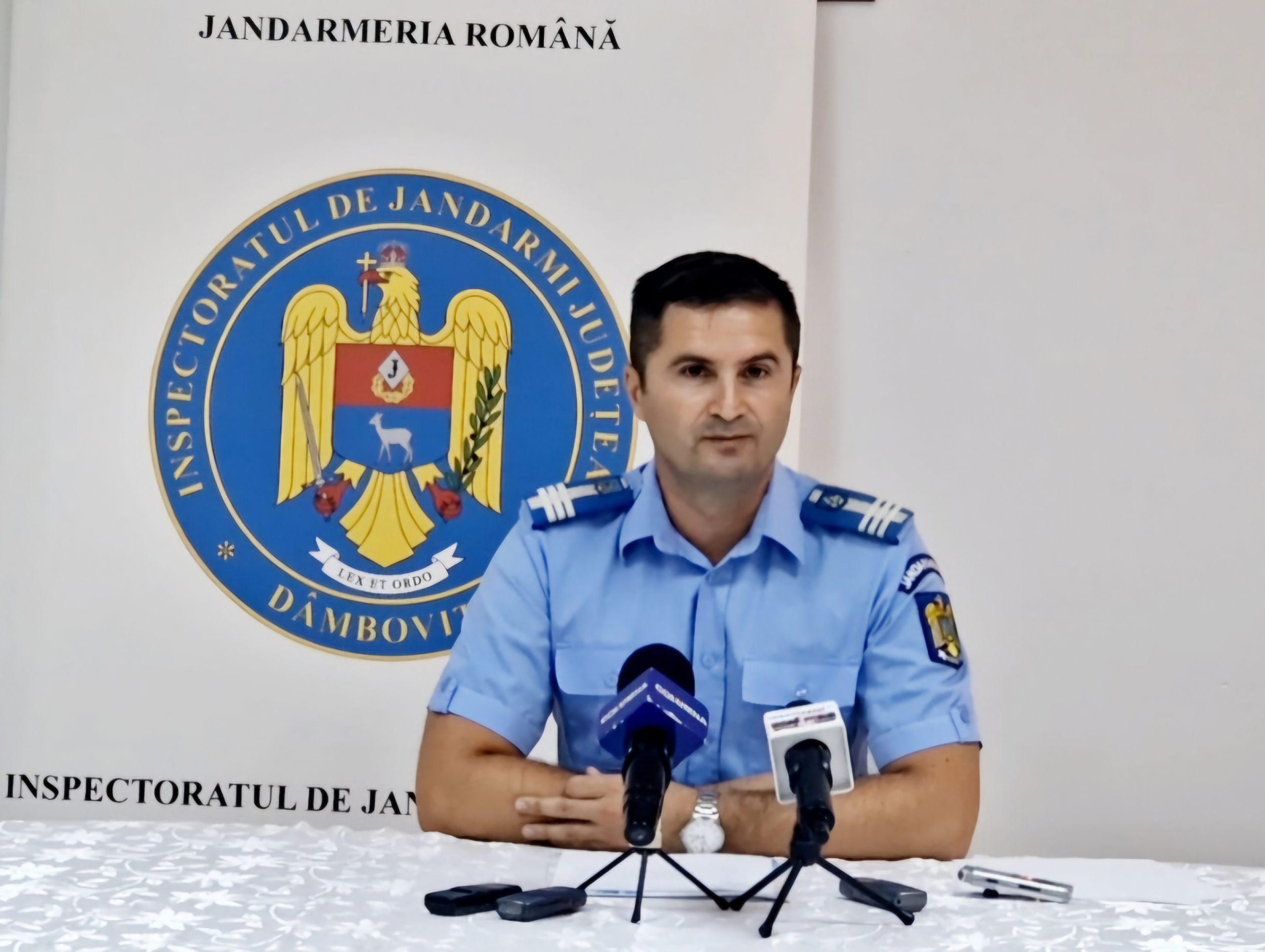 Jandarmeria Dâmbovița, bilanțul primului semestru din anul 2024 și principalele direcții de acțiune pentru următoarea jumătate de an.