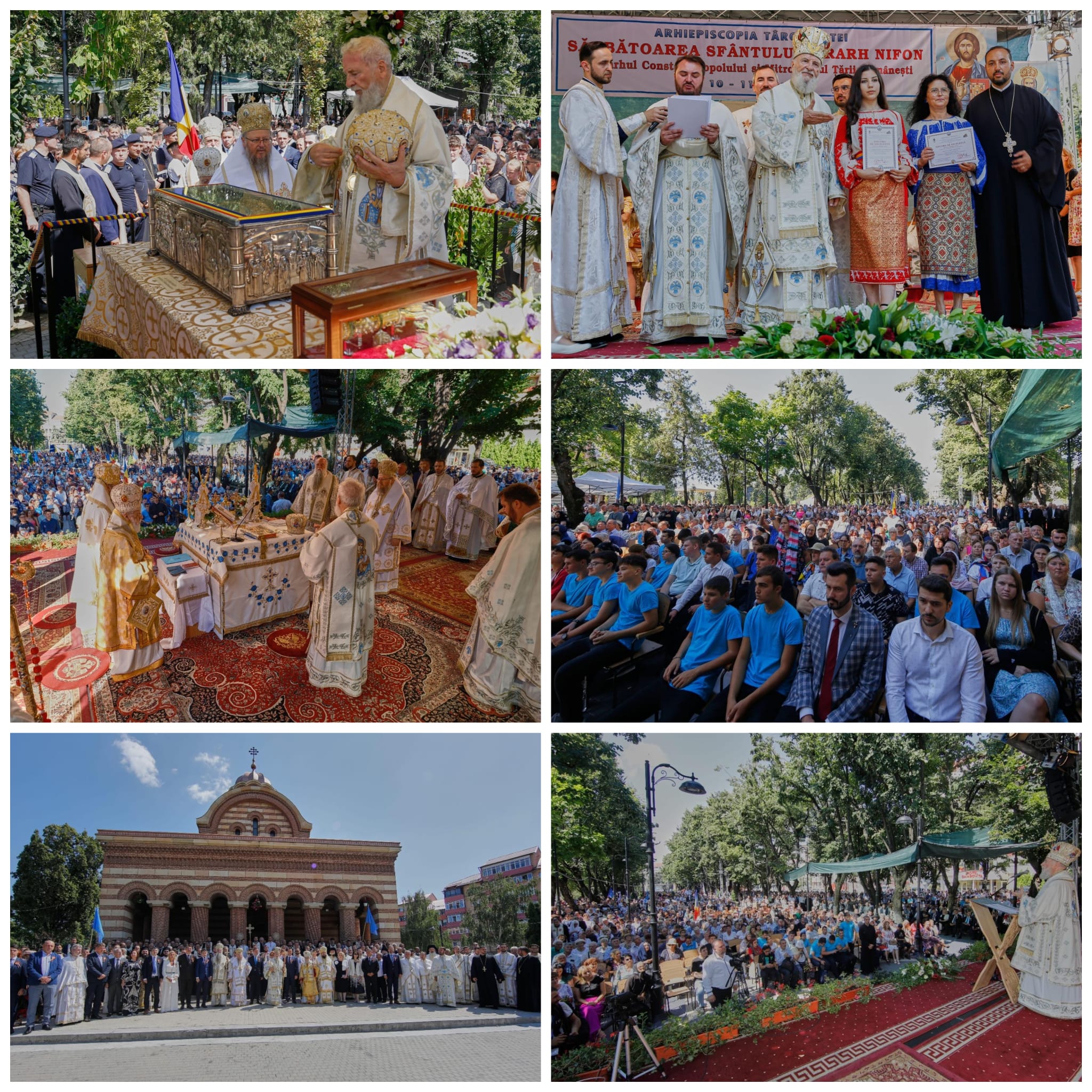 Într-o lume tot mai tulburată de depărtarea de Dumnezeu, eveniment de mare însemnătate creștin ortodoxă la Târgoviște. La Sărbătoarea Sf. Ier. Nifon au participat peste 20 de mii de credincioși, autorități locale și naționale, parlamentari și înalți ierarhi creștin ortodocși din România, Bulgaria și Cipru.