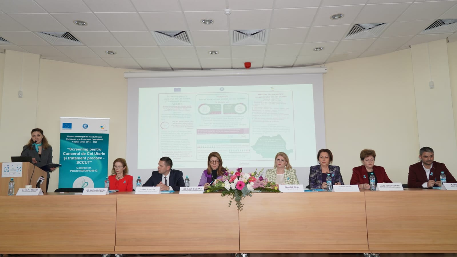 Teste Papanicolau și HPV gratuite în județul Dâmbovița, prin proiectul SCCUT cu finanțare europeană. Spitalul Județean de Urgență Târgoviște, Spitalul Orășenesc Găești și Spitalul Municipal Moreni sunt afiliate în proiect. Unitatea Mobila a INSMC va ajunge pe  3 și 11 februarie în localitățile Vlădeni și I.L. Caragiale