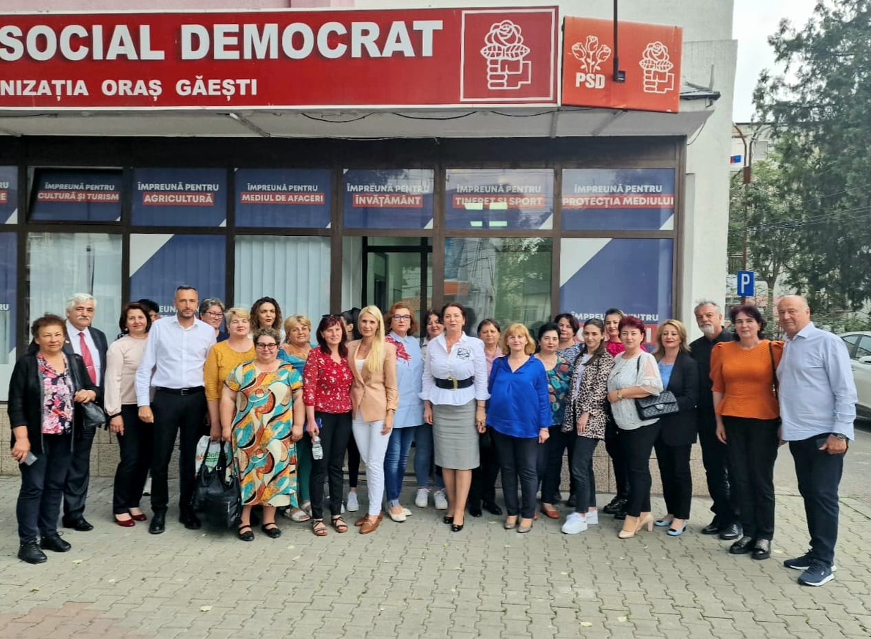 Femeile social democrate din Dâmbovița au început pregătirile pentru anul electoral 2024.