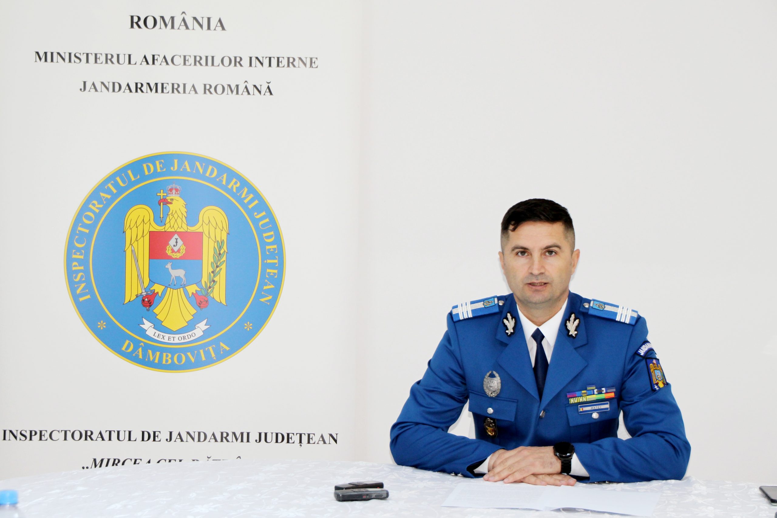 Jandarmeria Dâmbovița, bilanț al anului 2023 și principalele direcții de acțiune pentru anul 2024.