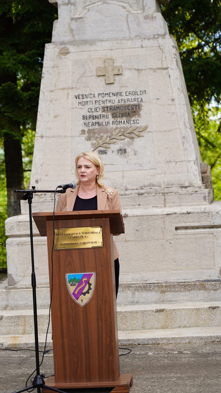 29 aprilie- Ziua Veteranilor de Război. Mesajul prefectului județului Dâmbovița, Claudia Gilia.