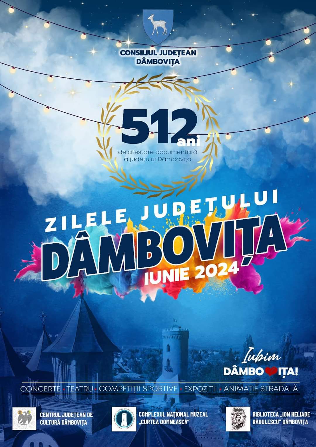 Au mai rămas doar câteva zile până la debutul manifestărilor dedicate „Zilelelor Județului Dâmbovița”, ediția a III-a.
