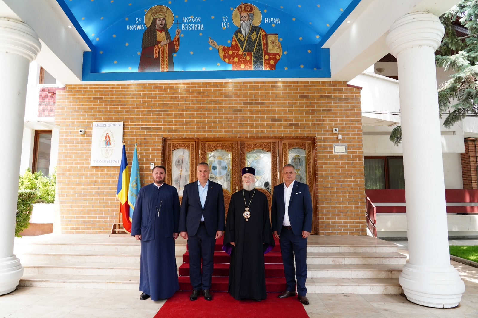 Președintele Senatului României, Nicolae Ciucă, întâlnire cu Înaltpreasfințitul Părinte Mitropolit Nifon